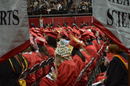 A life lived for art is never wasted. Image of grad cap that looks like an art palette. A life lived for art is never wasted. Image of grad cap that looks like an art palette.